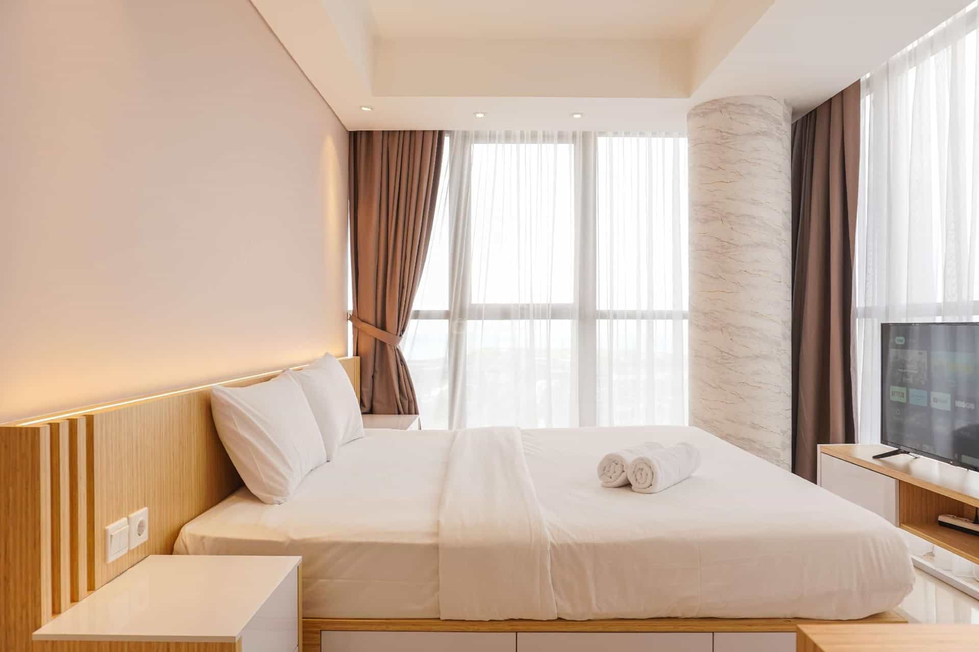 Modern Nice 2BR Gold Coast near PIK By Travelio Modern Nice 2BR Gold Coast near PIK By Travelio