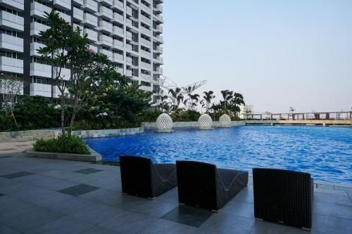 สตูดิโอผ่อนคลายและสะดวกสบาย ที่เวสต์วิสตา โดยทราเวลลิโอ (Relax and Comfy @ Studio West Vista By Travelio)0