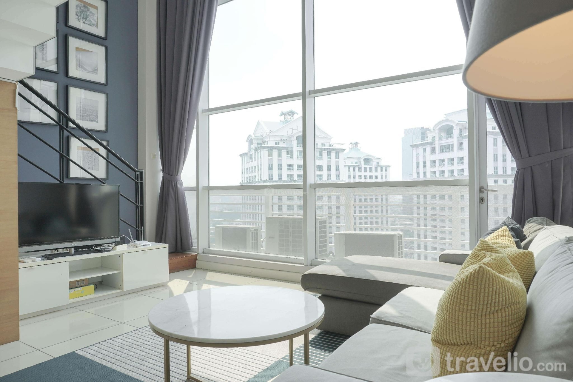 ห้องพัก 1 ห้องนอนแสนสบายที่ซิตี้ลอฟท์ สุดีร์มานอพาร์ทเมนท์ โดย ทราเวลิโอ (Comfort 1BR at CityLofts Sudirman Apt By Travelio)4
