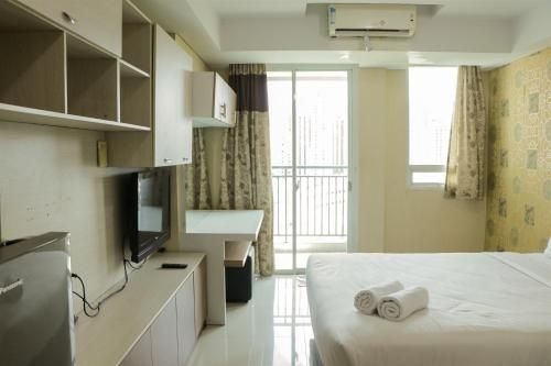 สตูดิโอหรูหราที่ สปริงฮิลล์ เทอเรซ โดยทราเวลิโอ (Elegant Studio at Springhill Terrace By Travelio)2