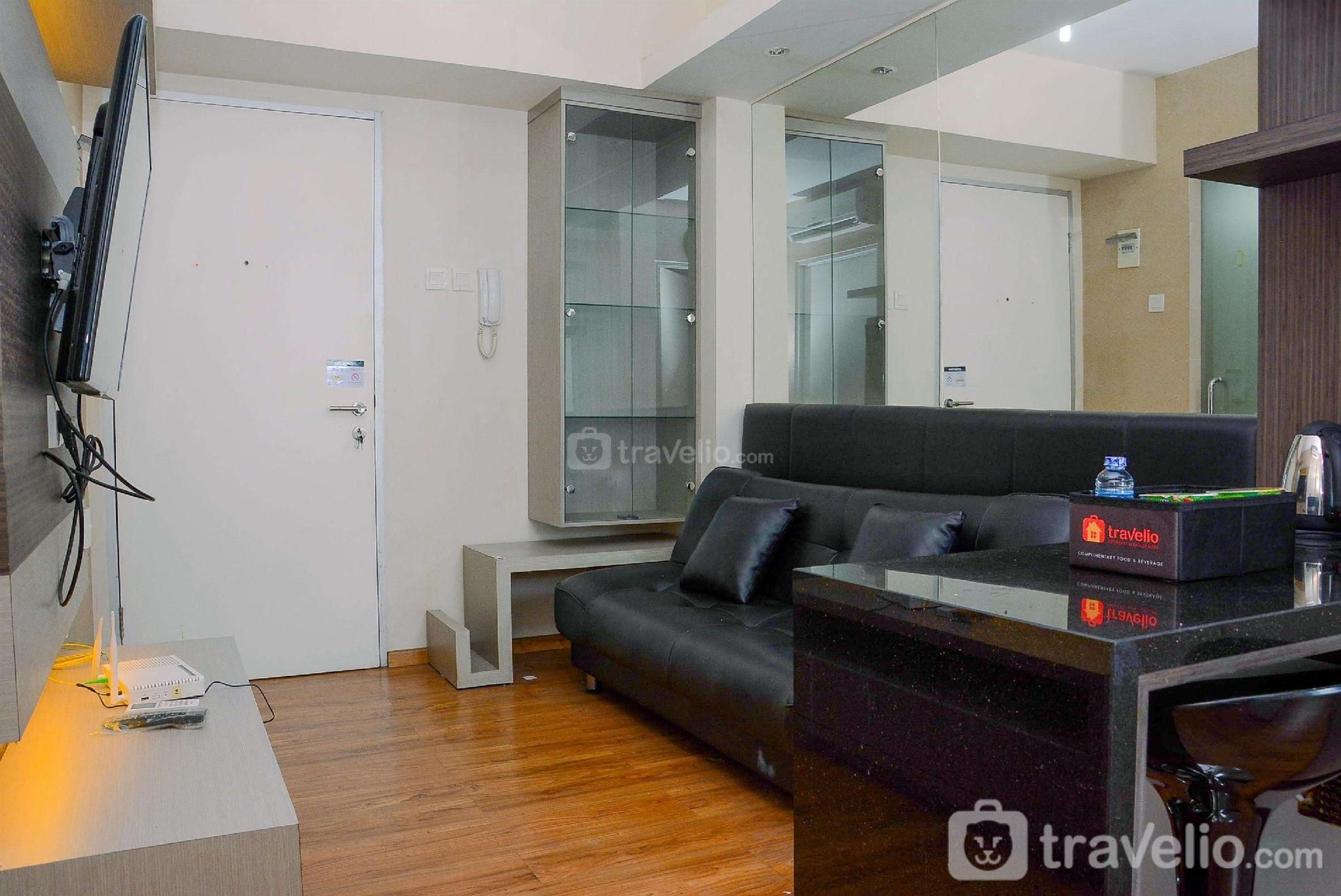 ซี วิว 2บีอาร์ อพาร์ตเมนต์ แอท กรีน เบย์ พลูอิต บาย ทราเวลลิโอ (Sea View 2BR Apt at Green Bay Pluit By Travelio)2
