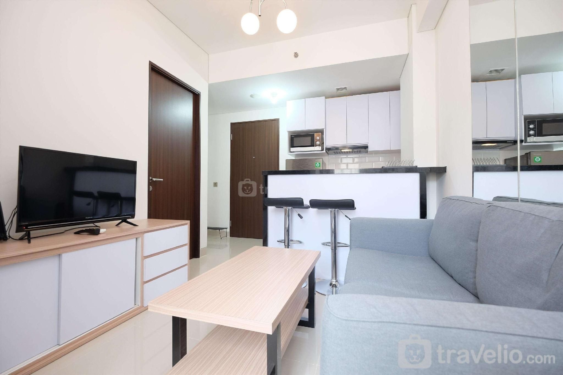 เบสท์ โฮมมี่ 2บีอาร์ แอท ทรานส์พาร์ค ซิบุบุร์ บาย ทราเวลลิโอ (Best Homey 2BR at Transpark Cibubur By Travelio)2