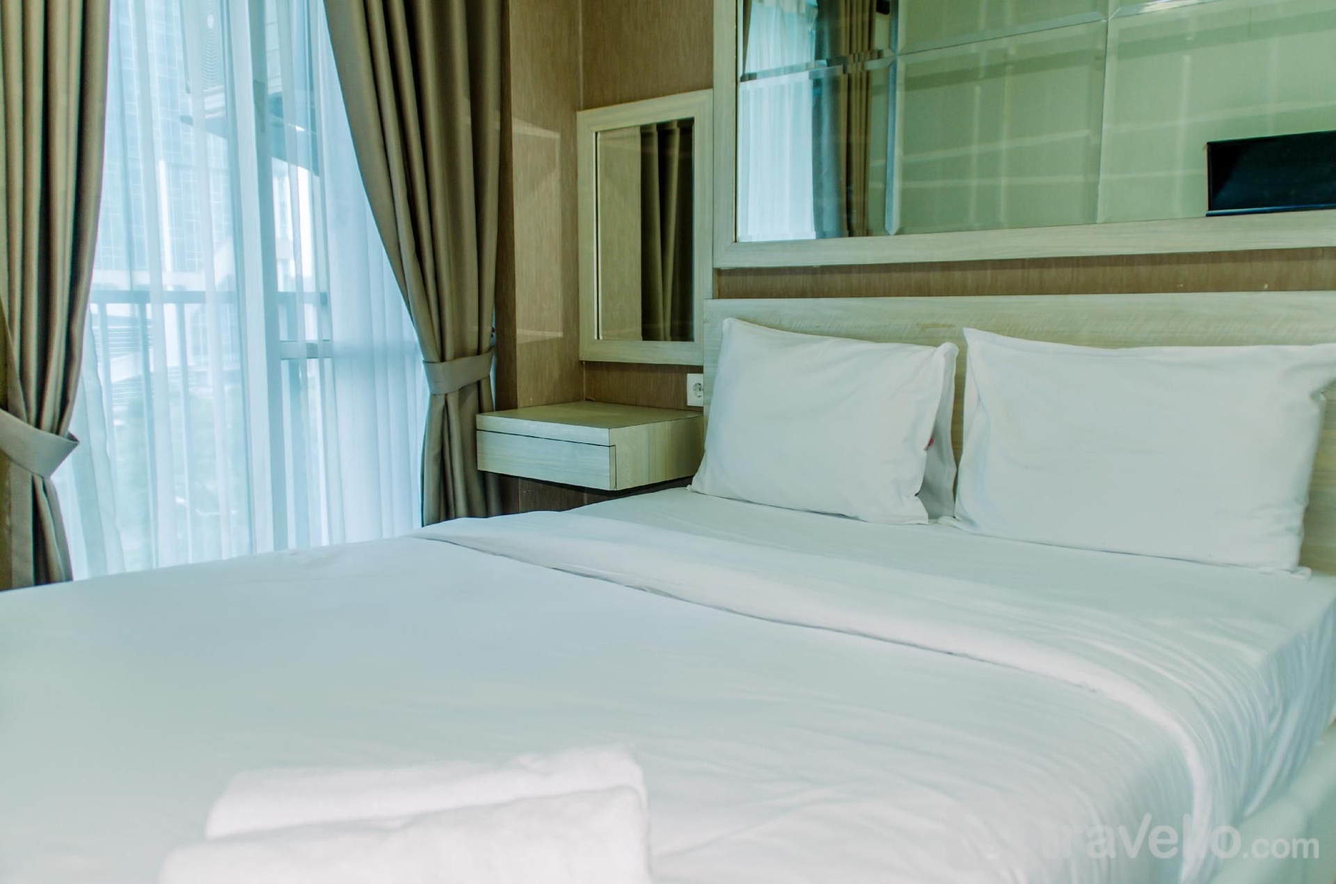 โฮมมี่ แอนด์ วอร์ม สตูดิโอ รูม ที่ทิโฟเลีย (Homey and Warm Studio Room at Tifolia By Travelio)2