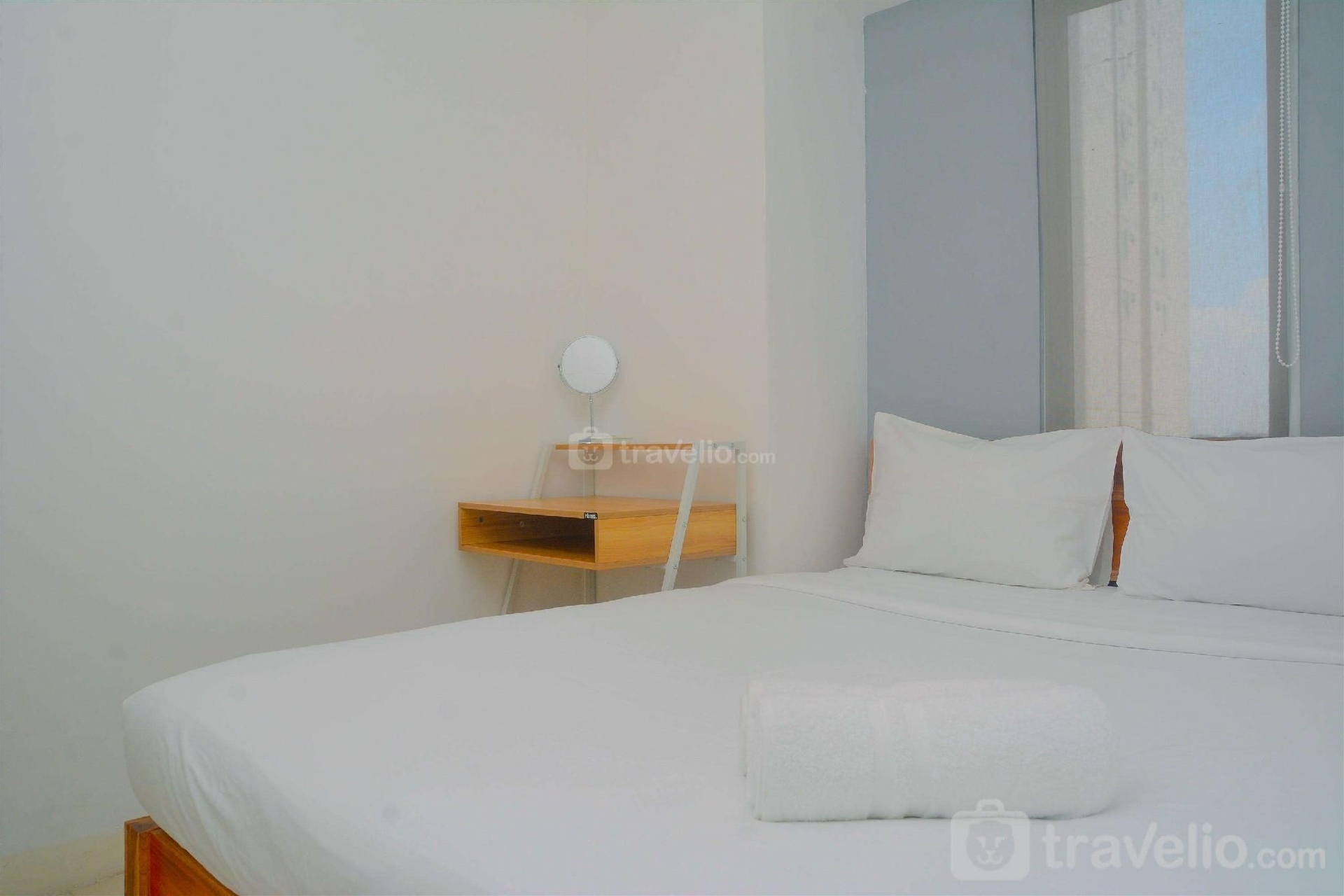 2 ห้องนอน 1 ห้องน้ำส่วนตัว ขนาด 29 ตร.ม. – เตเบต (Best Deal 3BR Apartment @Bassura City By Travelio)2