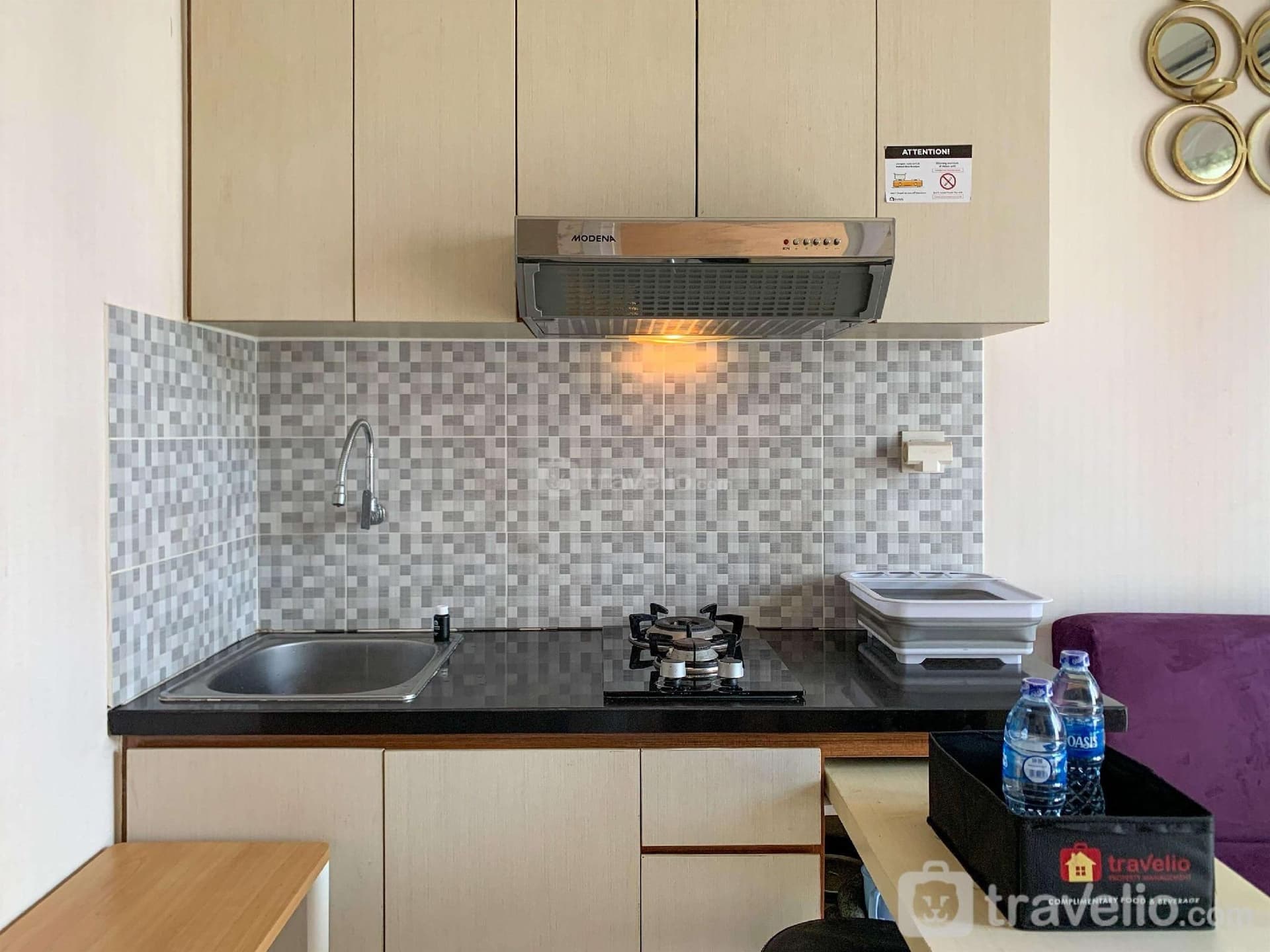 Modern Comfort 2BR Green Pramuka City By Travelio Modern Comfort 2BR Green Pramuka City By Travelio