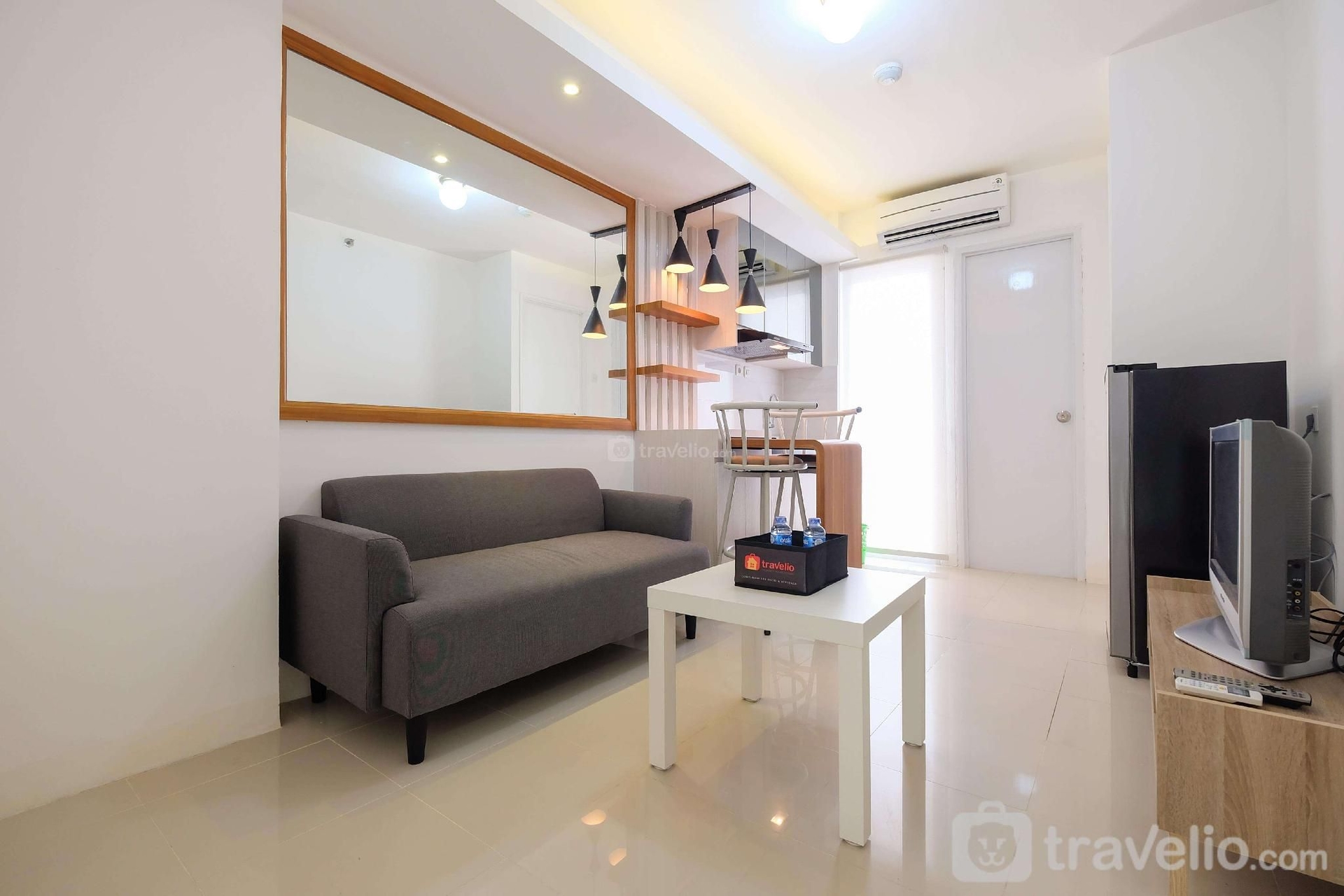 คอมแพ็คต์ วันบีอาร์ บาสซูรา ซิตี้ อพาร์ตเมนต์ บาย แทรฟฟีลิโอ (Compact 1BR Bassura City Apartment By Travelio)3
