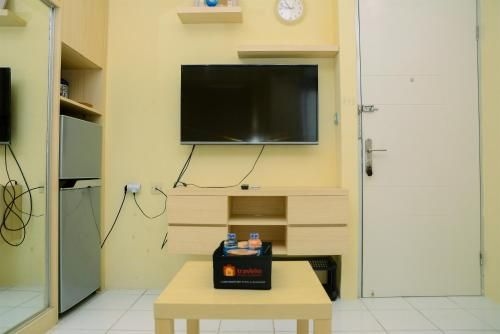 1 ห้องนอน 1 ห้องน้ำส่วนตัว ขนาด 27 ตร.ม. – เมนเทง (Chic Studio Apartment @ Menteng Square By Travelio)0