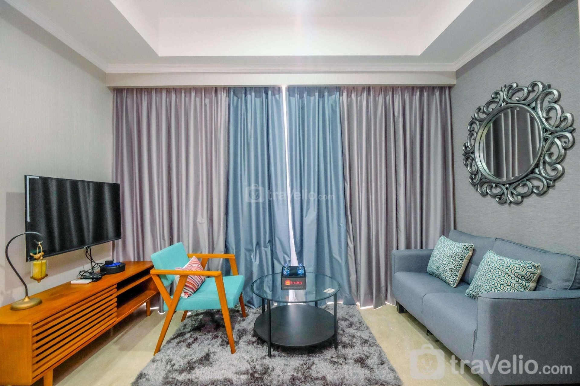 คอมฟี แอนด์ โคซี่ 2 บีอาร์ แอท เมนเตง พาร์ค อพาร์ตเมนต์ บาย ทราเวลิโอ (Comfy and Cozy 2BR at Menteng Park By Travelio)2