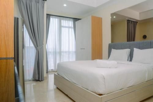2 ห้องนอน 1 ห้องน้ำส่วนตัว ขนาด 34 ตร.ม. – ธัมริน (Simply Studio Room at Menteng Park Apt By Travelio)2