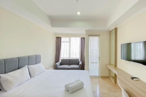 เบสต์ มินิมอลลิสต์ สตูดิโอ เมนเตงพาร์ค บาย ทราเวลิโอ (Best Minimalist Studio Menteng Park By Travelio)3