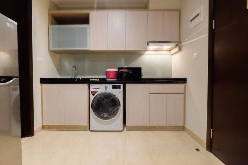คอมฟอร์เทเบิล 2 ห้องนอน ที่ เมนเทง พาร์ค อพาร์ตเมนต์ บาย ทราเวลิโอ (Comfortable 2BR Menteng Park Apartment By Travelio)4