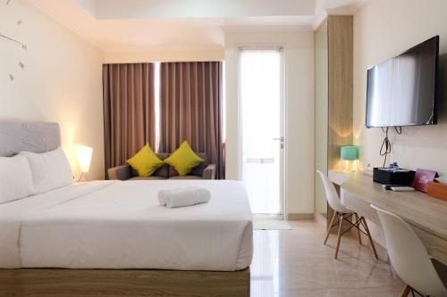 เบสต์ ไพรซ์ สตูดิโอ ที่ เมนเทง พาร์ค อพาร์ตเมนต์ บาย ทราเวลิโอ (Best Price Studio Menteng Park Apt By Travelio)2
