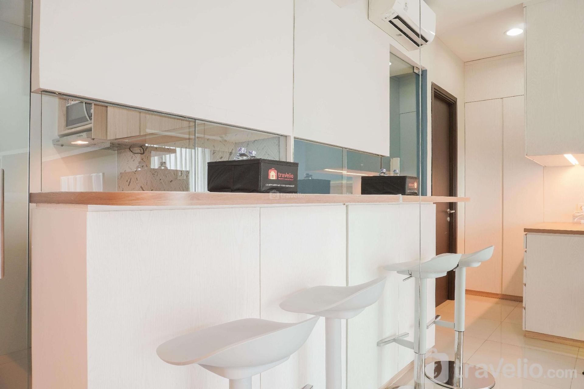 ที่พักสตูดิโอแสนสบาย ที่ ไนน์ เรสิเดนซ์ โดย ทราเวลิโอ (Cozy Stay Studio at Nine Residence By Travelio)1