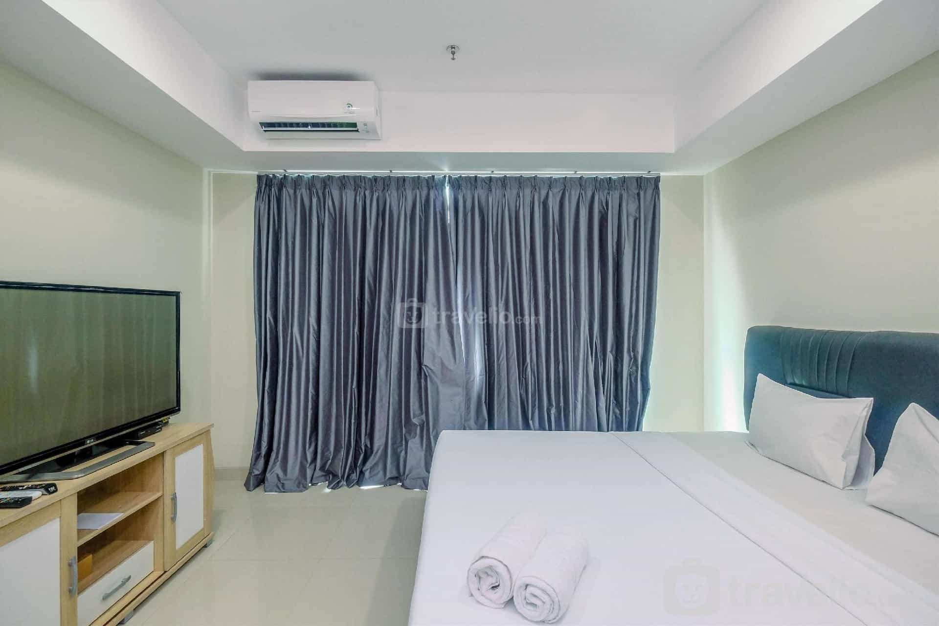 ห้องสตูดิโอสไตล์มินิมอล ที่ ไนน์ เรสิเดนซ์ โดย ทราเวลิโอ ห้องสตูดิโอสไตล์มินิมอล ที่ ไนน์ เรสิเดนซ์ โดย ทราเวลิโอ