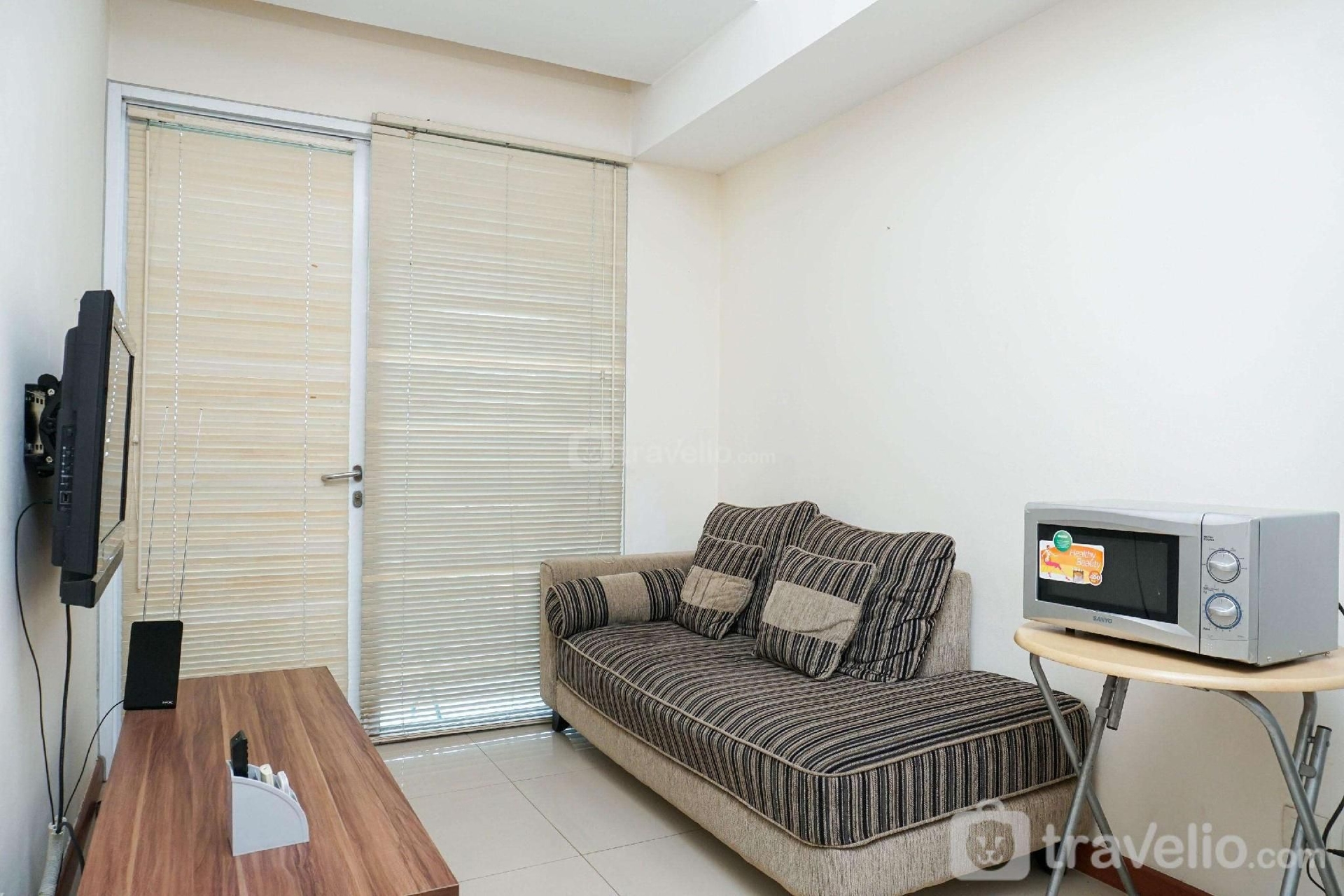 Minimalist 2BR at Marbella Kemang Apt By Travelio3