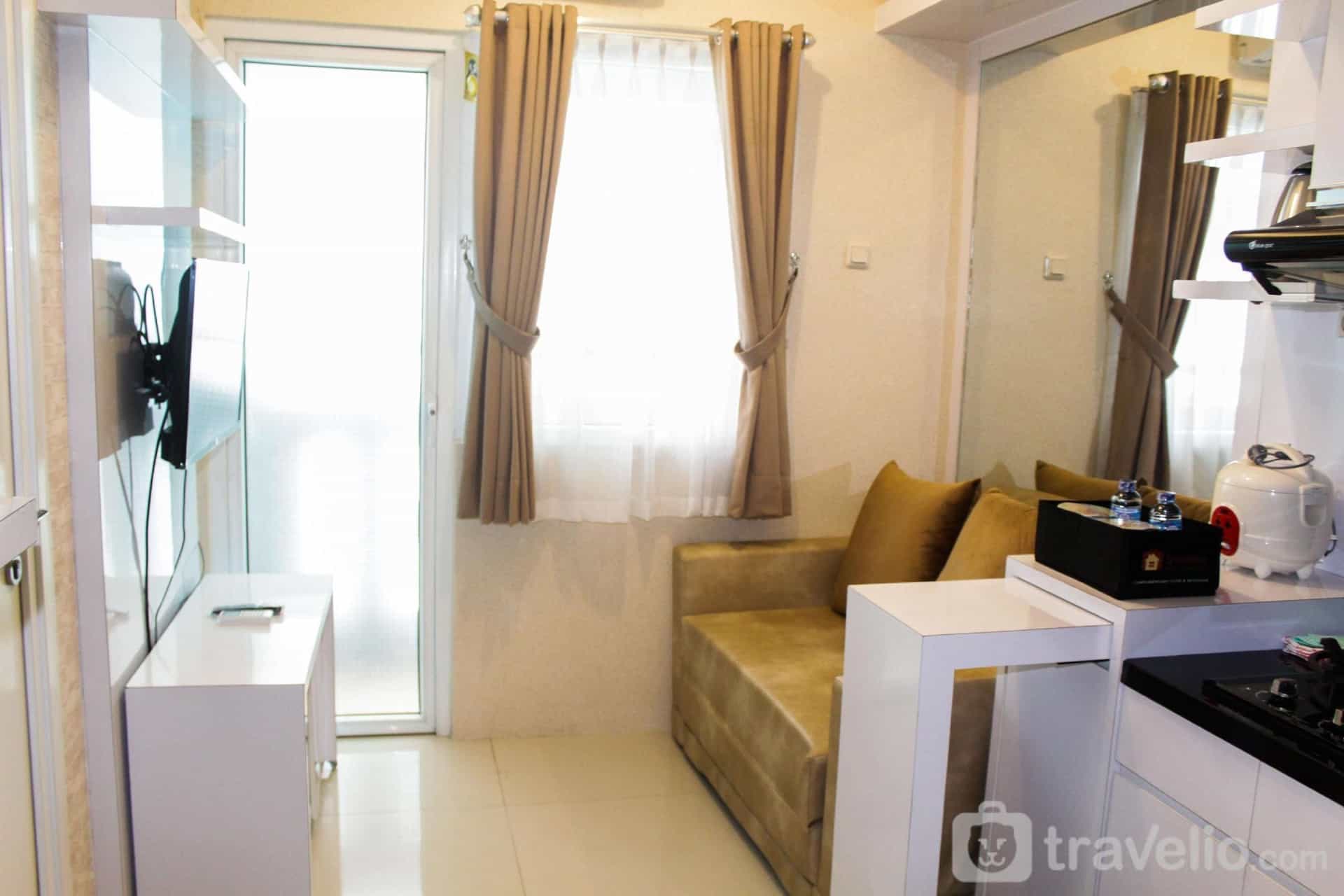 Homey 2BR Apt @Green Pramuka near Mall By Travelio Homey 2BR Apt @Green Pramuka near Mall By Travelio