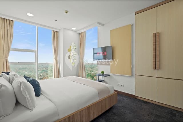 Apartment, 2 Bedrooms, Non Smoking, City View