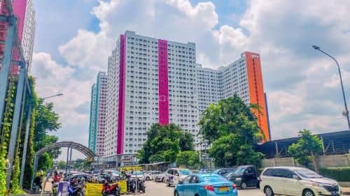 Good & Cozy Studio Green Pramuka City By Travelio Good & Cozy Studio Green Pramuka City By Travelio