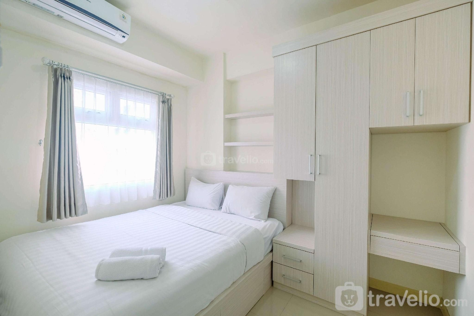 ชิก 2 ห้องนอน แอพาร์ทเมนต์ ที่กรีน ปรามูกา ซิตี้ โดย ทราเวลลิโอ (Chic 2BR Apt at Green Pramuka City By Travelio)2