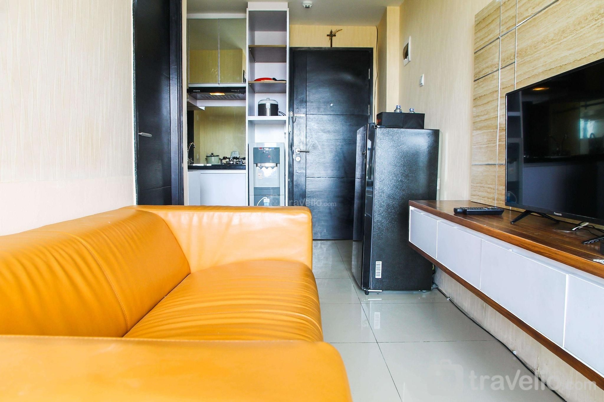 อพาร์ตเมนต์ 1 ห้องนอน 1 ห้องน้ำส่วนตัว ขนาด 32 ตร.ม. – เกบอน เจรุก (Elegant 1BR Apt Belmont Residence By Travelio)3