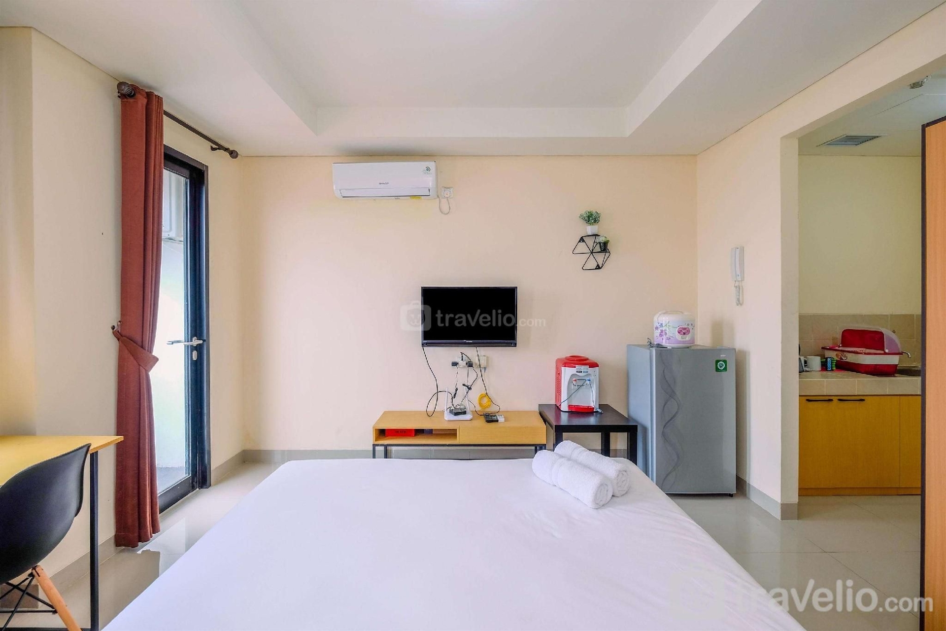สตูดิโอ เคบายอรัน ไอคอน เนียร์ แกนซิตี้ บาย ทราเวลลิโอ (Studio Kebayoran Icon near GanCity By Travelio)3