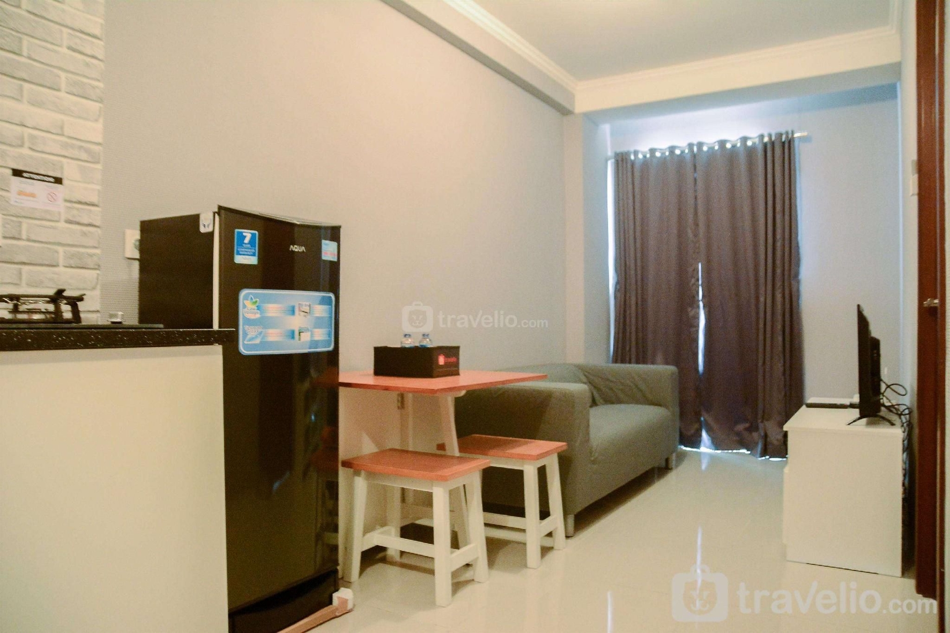 กู๊ดดีล วันเบดรูม ซิกเนเจอร์พาร์คแกรนด์ บายทราเวลลิโอ (Good Deal 1BR Signature Park Grande By Travelio)1