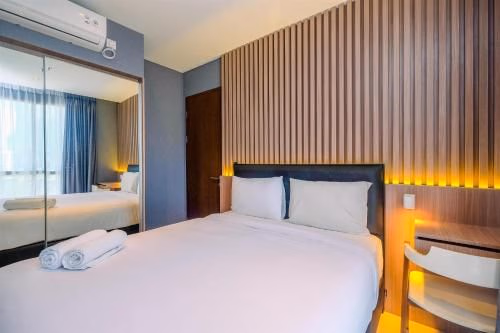 โคซี่ 1 เบดรูม แอท เดอะ นิวตัน ซิปูตรา เวิลด์ 2 บาย ทราเวลลิโอ (Cozy 1BR at The Newton Ciputra World 2 By Travelio)1
