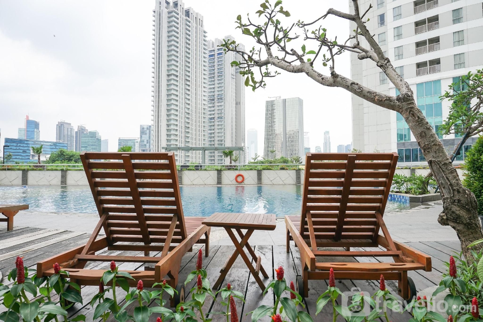 อีเลแกนท์ สเปเชียส 1 เบดรูม เดอะ เวฟ กูนิงกัน บาย ทราเวลลิโอ (Elegant Spacious 1BR The Wave Kuningan By Travelio)0