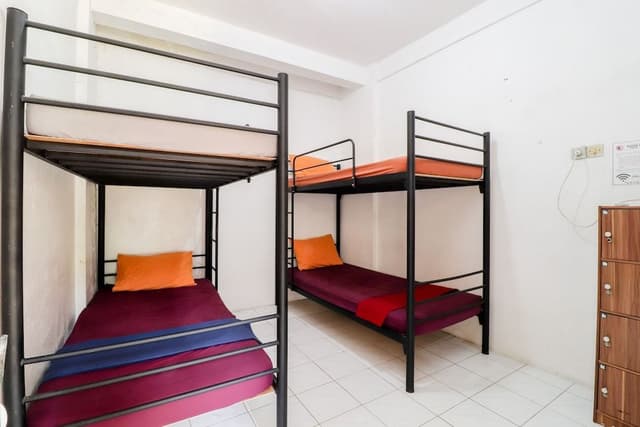 Shared Dormitory, Mixed Dorm (3 Bunk Bed