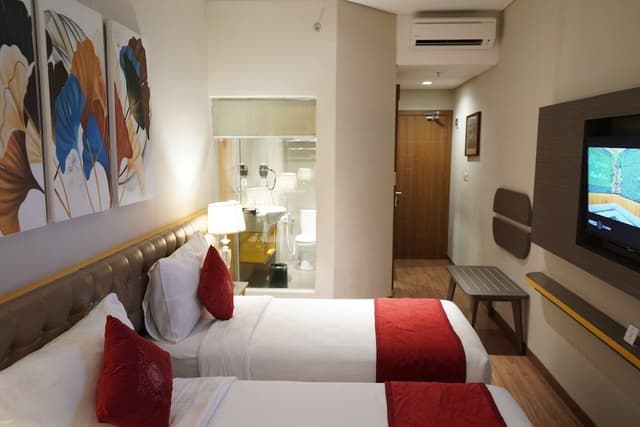 Deluxe Room, 2 Twin Beds, Non Smoking