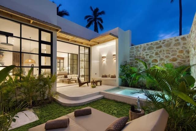 Villa, 1 King Bed, Pool View