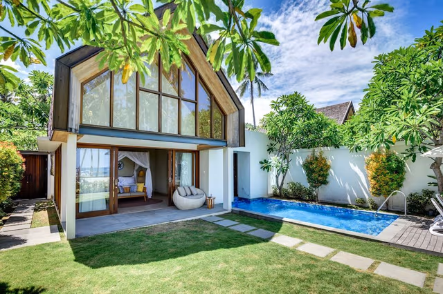 Beach Front Villa with Private Pool