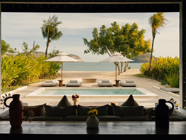Two Bedroom Beachfront Pool Villa