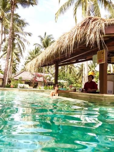 โรงแรมตราวานแกนโอเอซิส (Trawangan Oasis Hotel)1