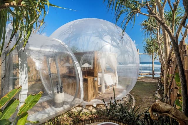 Bubble, 2 Baths, Beach View