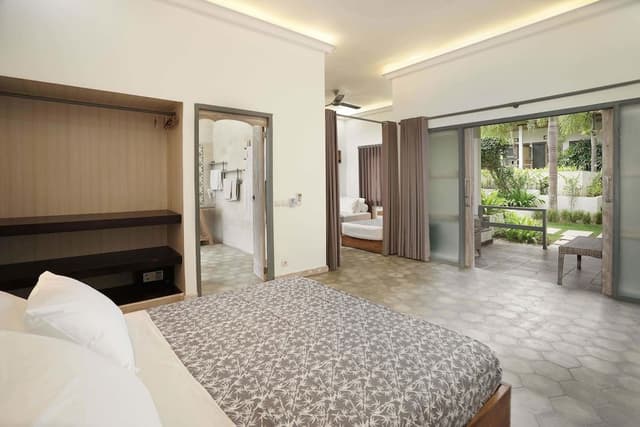 Quadruple Room, Multiple Beds, Garden View