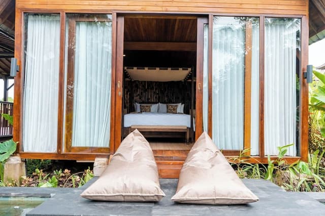 One Bedroom Wooden Villa with Pool