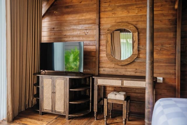 One Bedroom Wooden Villa with Pool