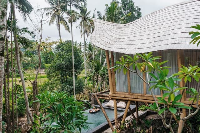 One Bedroom Bamboo Villa with Pool