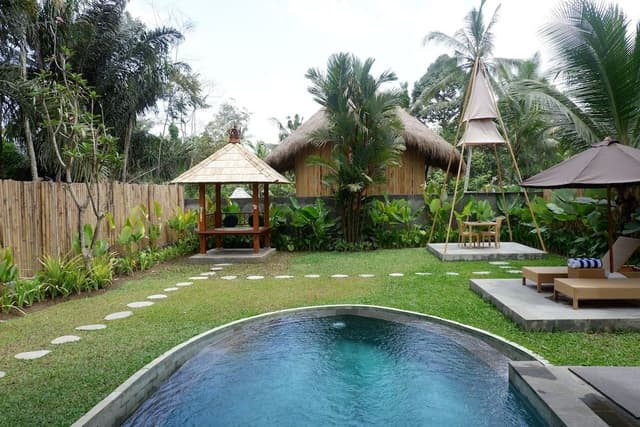 Romantic Villa, 1 King Bed, Private Pool, Valley View