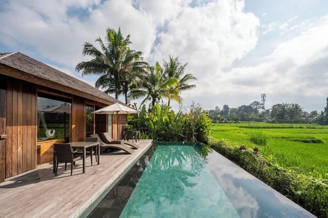 2 Bedroom Pool Villa with Rice Field View and Daily Scheduled Activities