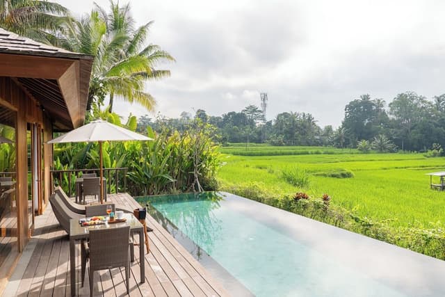 2 Bedroom Pool Villa with Rice Field View and Daily Scheduled Activities