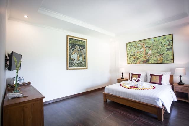 Deluxe Double Room, Balcony, Garden View
