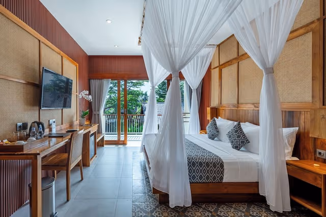 Double or Twin Room, Pool View