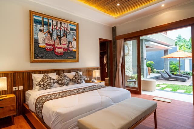 Rice Field View Family Villa