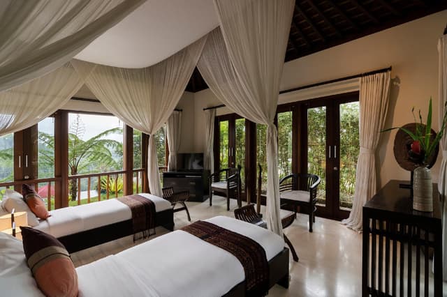 Deluxe Twin Pool View, Guest room, 2 Twin/Single Bed(s)
