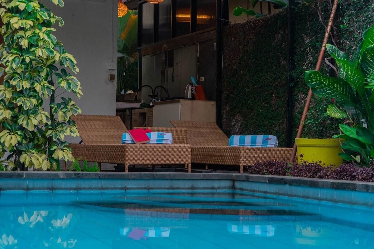บ้านเดี่ยว 1 ห้องนอน 1 ห้องน้ำส่วนตัว ขนาด 24 ตร.ม. – อูบุด (Arida House Ubud By Bali Cabin)0