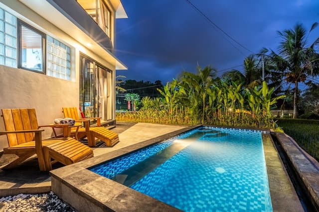 Exclusive Villa, 1 Bedroom, Private Pool, Garden View