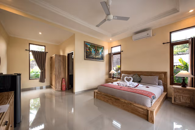 Rice Field View Private Pool Villa