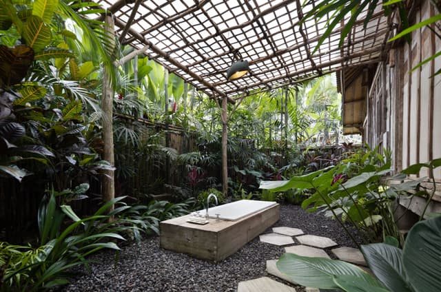 Wooden Pool Villa